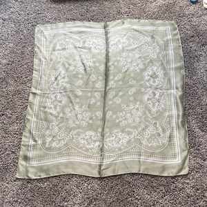 Large Silk Bandana Scarf